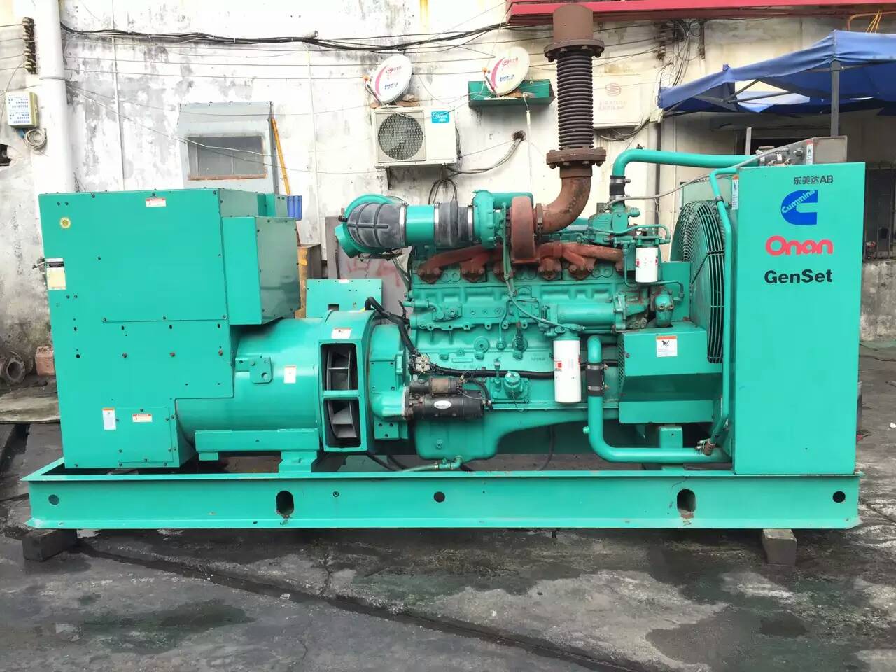 西和租赁发电机-柴油发电机不正常冒烟的原因